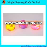 water activated bath rubber duck/LED bath rubber duck