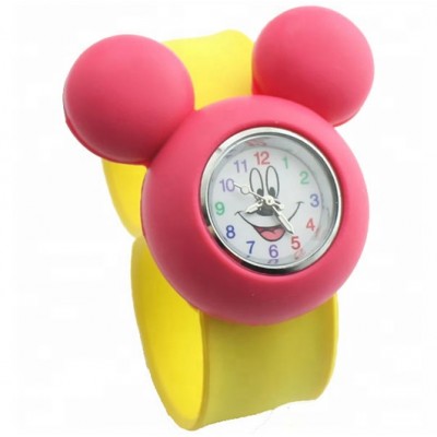 High quality Eco-friendly Cartoon design silicone watch