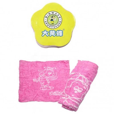 High quality Eco-friendly logo printed compressed towel for promotion gifts