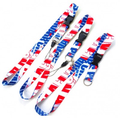 Cell phone Heat-transfer printed lanyard strap