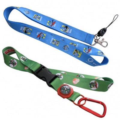 Professional high quality lanyard strap with carabiner hook