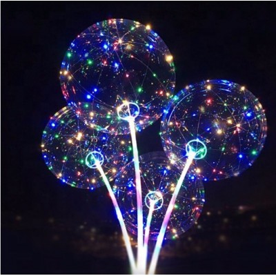 2019 New Arrivals Led BoBo Balloons Flashing lights For Party Decoration