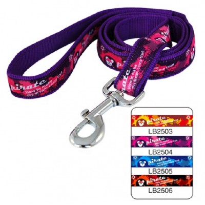 New Fashion Sublimation logo print dog leash