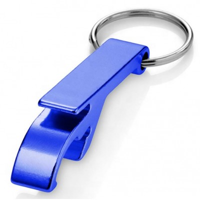 Zinc alloy material bottle opener keychain for promotion gifts