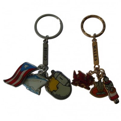 Promotion Wholesale Fashion metal keychain