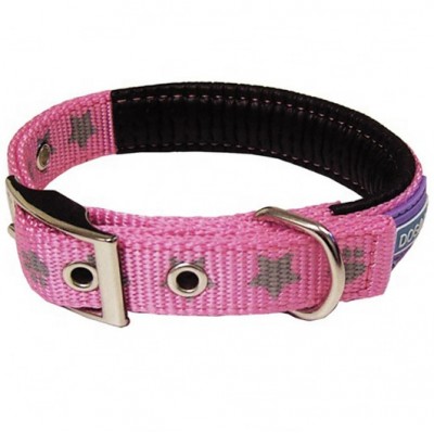 Customized Cheaper dog collar with adjustable metal buckle