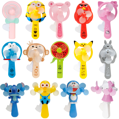 Cartoon design Cheaper price Manual Mini  Handy  Fan for Promotion gifts